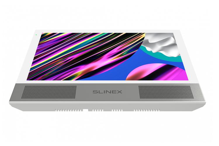 Монитор видеодомофона SLINEX Sonik 10 белый + серебро