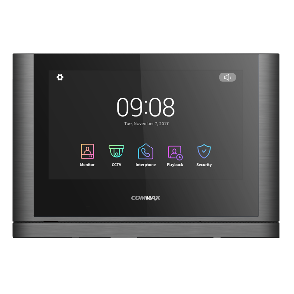 Монитор видеодомофона 10" CDV-1024MA темное серебро/XL COMMAX