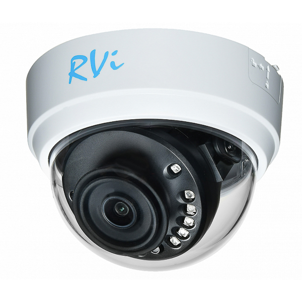 MHD-видеокамера купольная RVi-1ACD200 (2.8) white