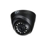 MHD-видеокамера купольная RVi-1ACE200 (2.8) black