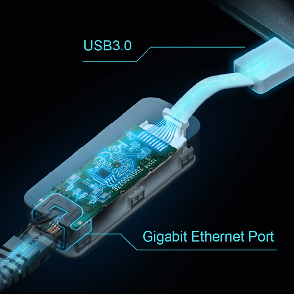 Сетевой адаптер USB 3.0/Gigabit Ethernet TP-LINK UE300