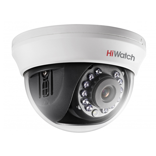 HD-TVI видеокамера 5 Мп купольная HiWatch DS-T591(C) (2,8 мм)