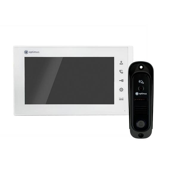 Комплект видеодомофона 7" Optimus Leader IK-27B30IR (w+b) OPTIMUS