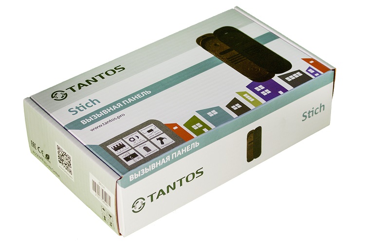 Вызывная панель видеодомофона TANTOS Stich HD черный