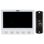 Комплект видеодомофона FHD TFT 7" AT-I-K700F/T White ATIX с вызывной панелью