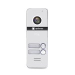 Вызывная панель видеодомофона Optimus DSH-1080/2 (белый)