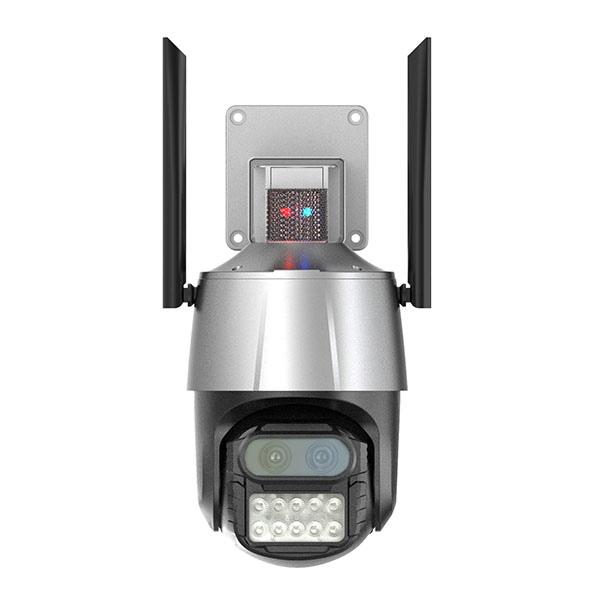 IP-видеокамера 4 Мп GF-IPSD4240MP8.0 Giraffe поворотная с Wi-Fi, двумя объективами и SD слотом