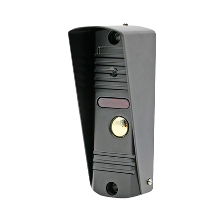 Вызывная панель AHD-видеодомофона J2000-DF-АДМИРАЛ 2,0 Мп чёрная без козырька