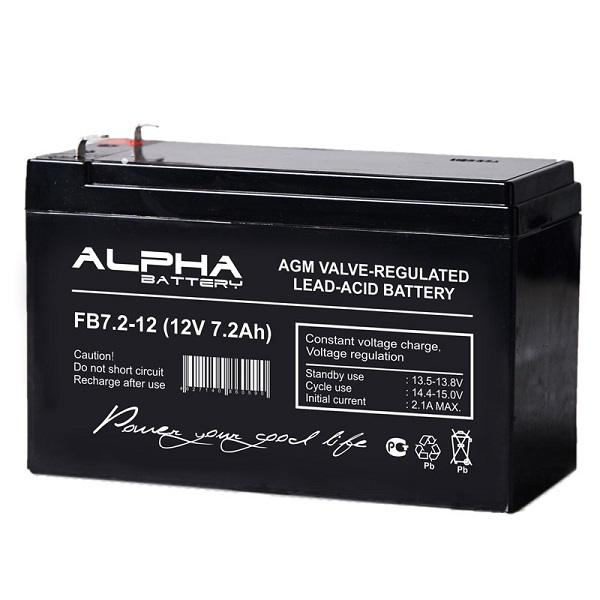 Аккумулятор ALFA Battery FB7,2-12