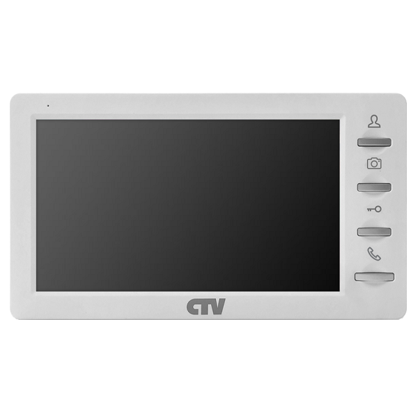Монитор видеодомофона CTV-M1701 S белый