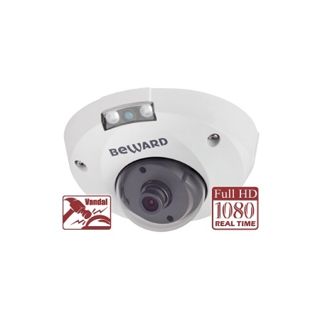 IP-видеокамера 2 Мп миниатюрная BEWARD NK55630D8 (12 мм)