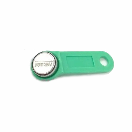 Ключ TM DS 1990A зеленый, перезаписываемый