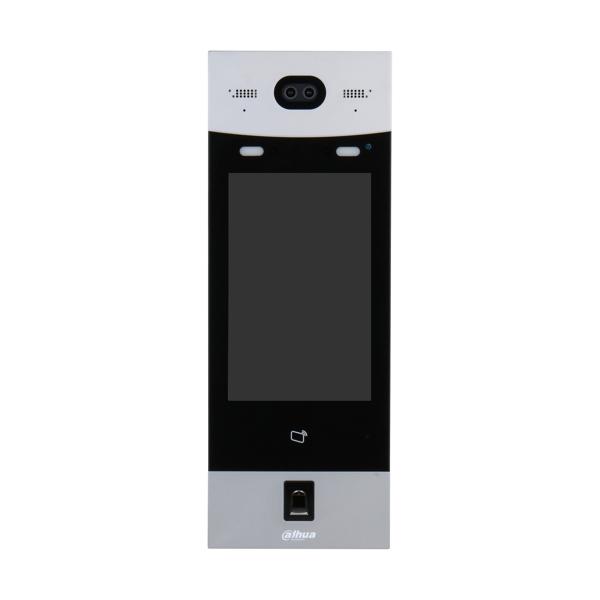Вызывная панель IP-домофона DHI-VTO7541G-S3 DAHUA c распознаванием лиц и отпечатков пальцев