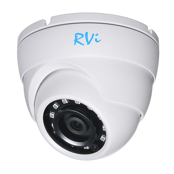 MHD-видеокамера купольная RVi-1ACE202 (2.8) white