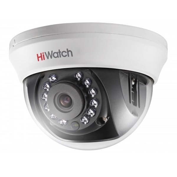 HD-TVI видеокамера купольная 2 Мп HIWATCH DS-T201(B) (2.8 мм)