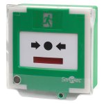 Устройство разблокировки двери SMARTEC ST-ER126DMLS-GN с восстанавливаемой кнопкой активации