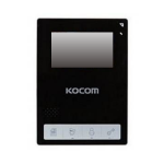 Монитор цветного видеодомофона KOCOM KCV-434SD чёрный