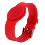 RFID браслет Mifare Smart TS с застежкой красный набор 3 шт.