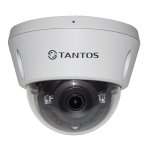 IP-видеокамера купольная 4 Мп TANTOS TSi-Veco45FP (2,8 мм)