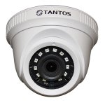 Купольная видеокамера для помещений TANTOS TSc-E2HDf