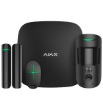 Комплект беспроводной системы безопасности AJAX StarterKit Cam Plus Черный