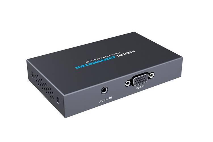 Конвертер VGA+Audio в HDMI UHD LENKENG LKV352-4K