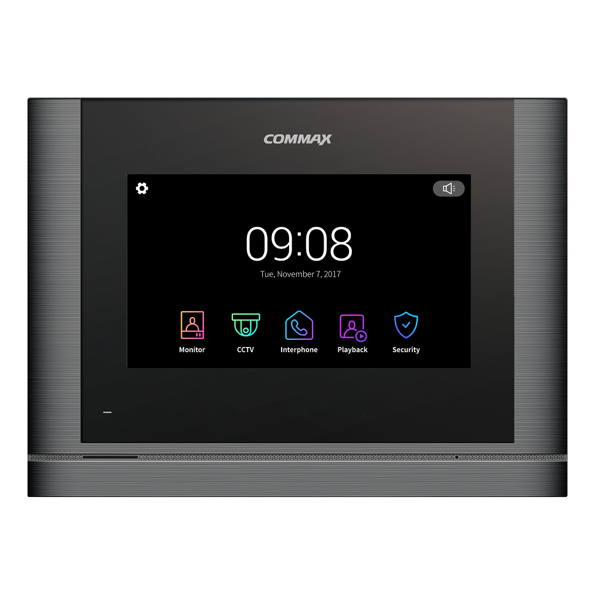 Монитор видеодомофона 7" CDV-704MF темное серебро/XL COMMAX